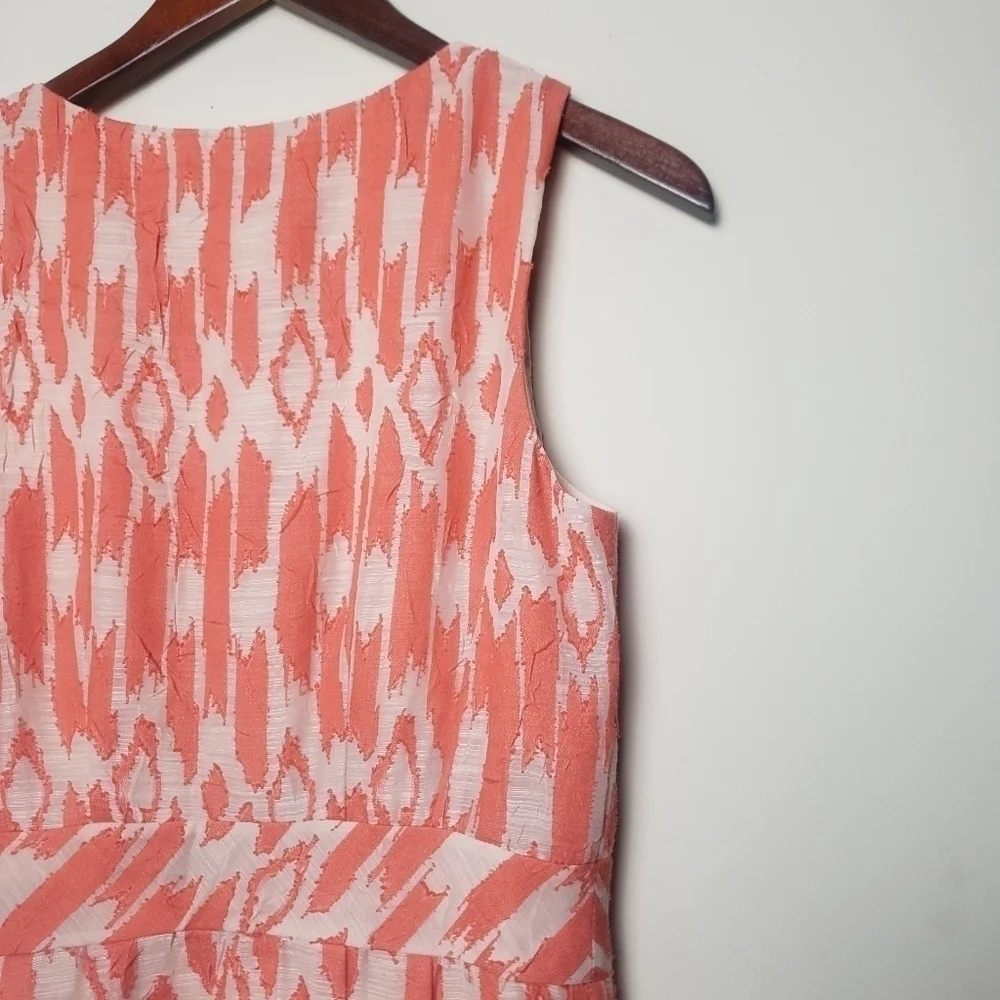J. CREW Peach Khaki Sleeveless Dress